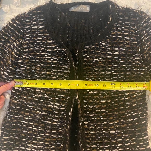 Chanel-esque Zara Knit Cardigan - Picture 6 of 7